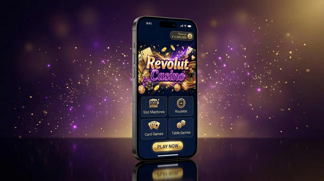 Revolut Slots on a phone